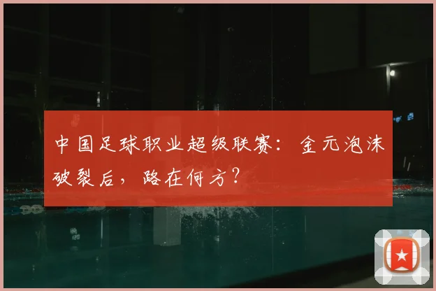 中国足球职业超级联赛：金元泡沫破裂后，路在何方？